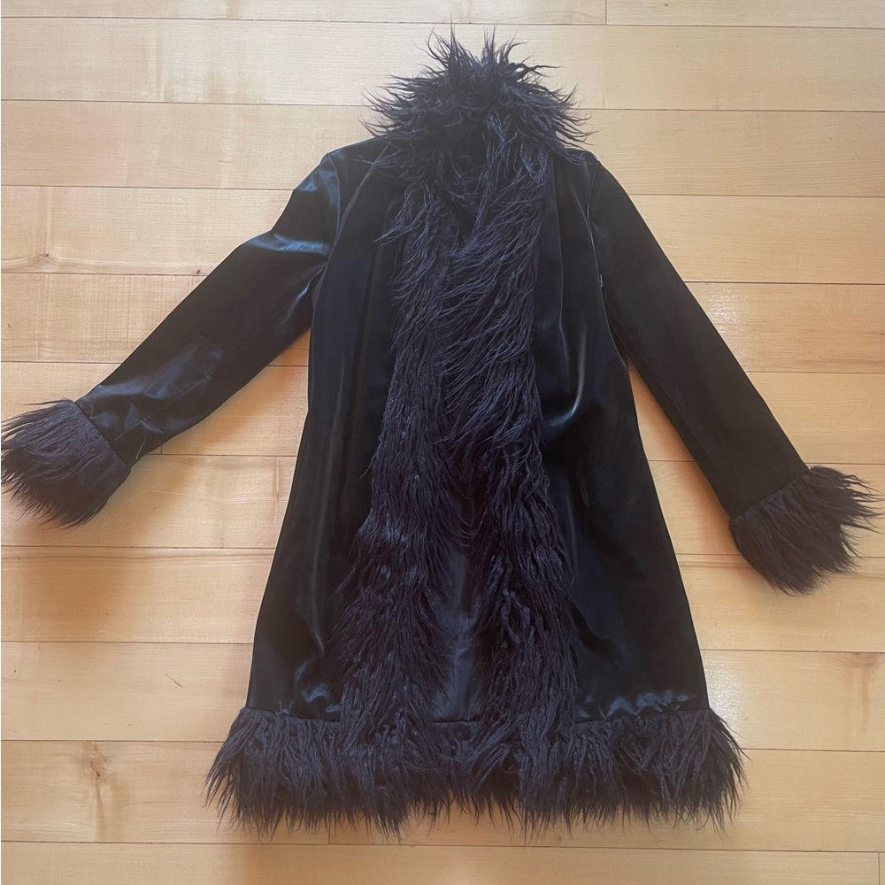 Delia’s Faux Fur trim jacket